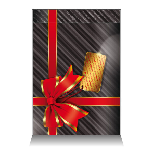 Retourenversandbeutel 57cm+7cm x 60cm, Bilddruck Coex